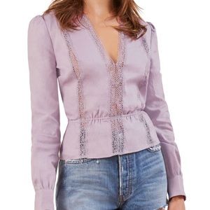 NWOT reformation odette top